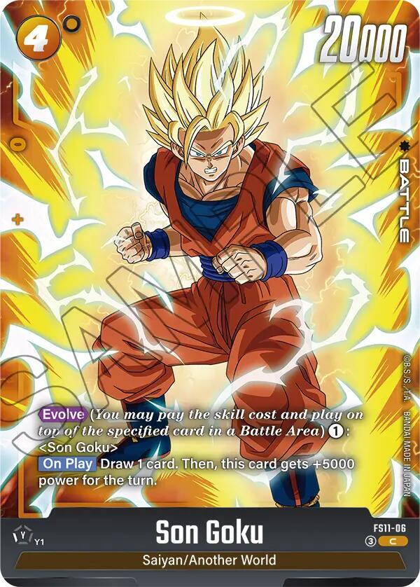 Son Goku - FS11-06 - Starter Deck EX: The Phase of Evolution (FS11)