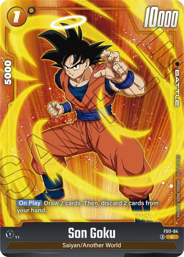 Son Goku - FS11-04 - Starter Deck EX: The Phase of Evolution (FS11)