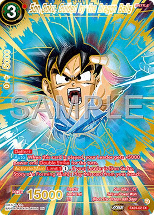 Son Goku, Guided by the Dragon Balls - Expansion Deck Box Set 24: Premium 7th Anniversary Box 2024 (DBS-BE24)