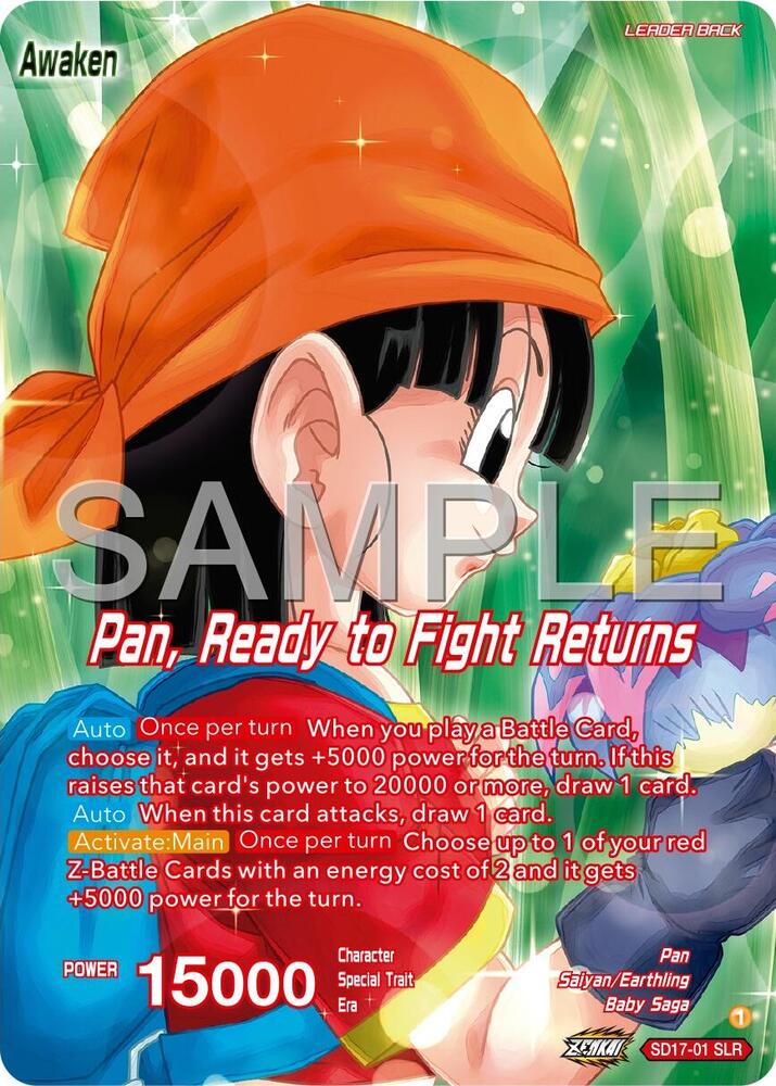 Pan // Pan, Ready to Fight Returns - Expansion Deck Box Set 24: Premium 7th Anniversary Box 2024 (DBS-BE24)