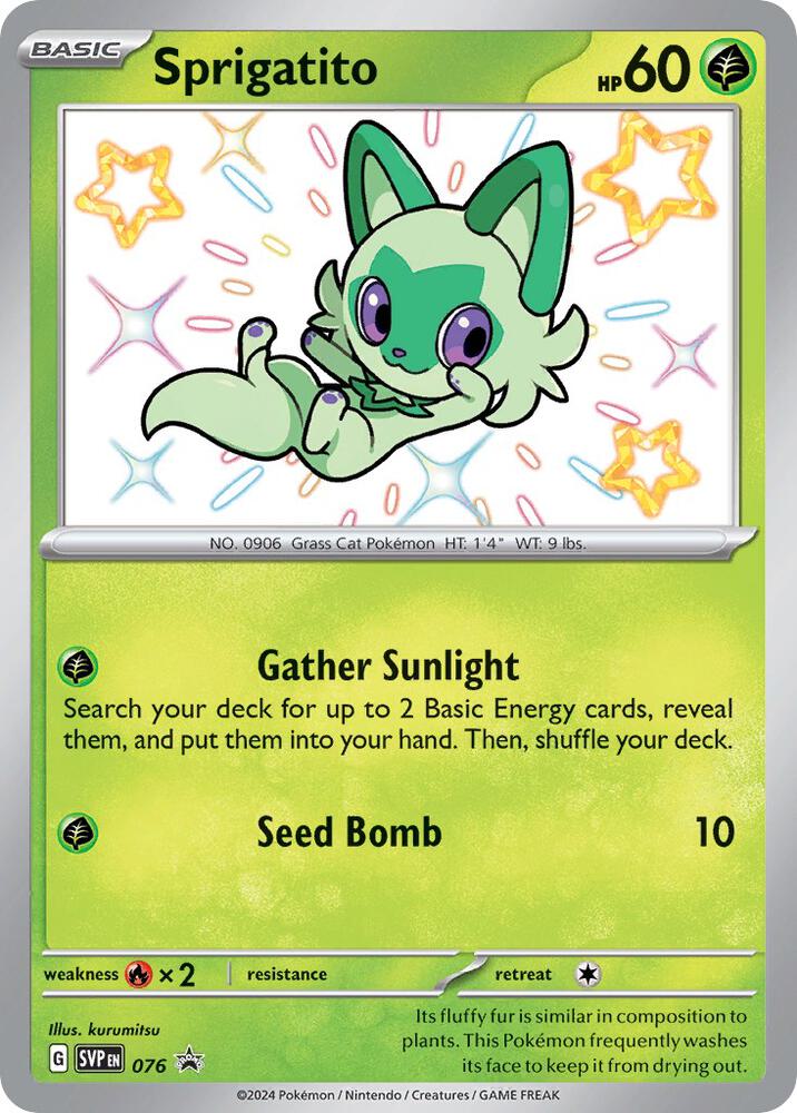 Sprigatito - 076 - SV: Scarlet & Violet Promo Cards (SVP)