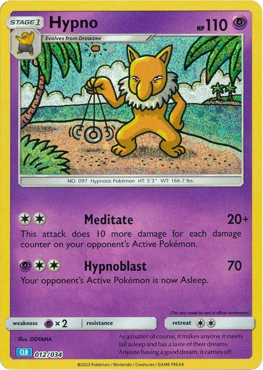 Hypno - Trading Card Game Classic (CL)