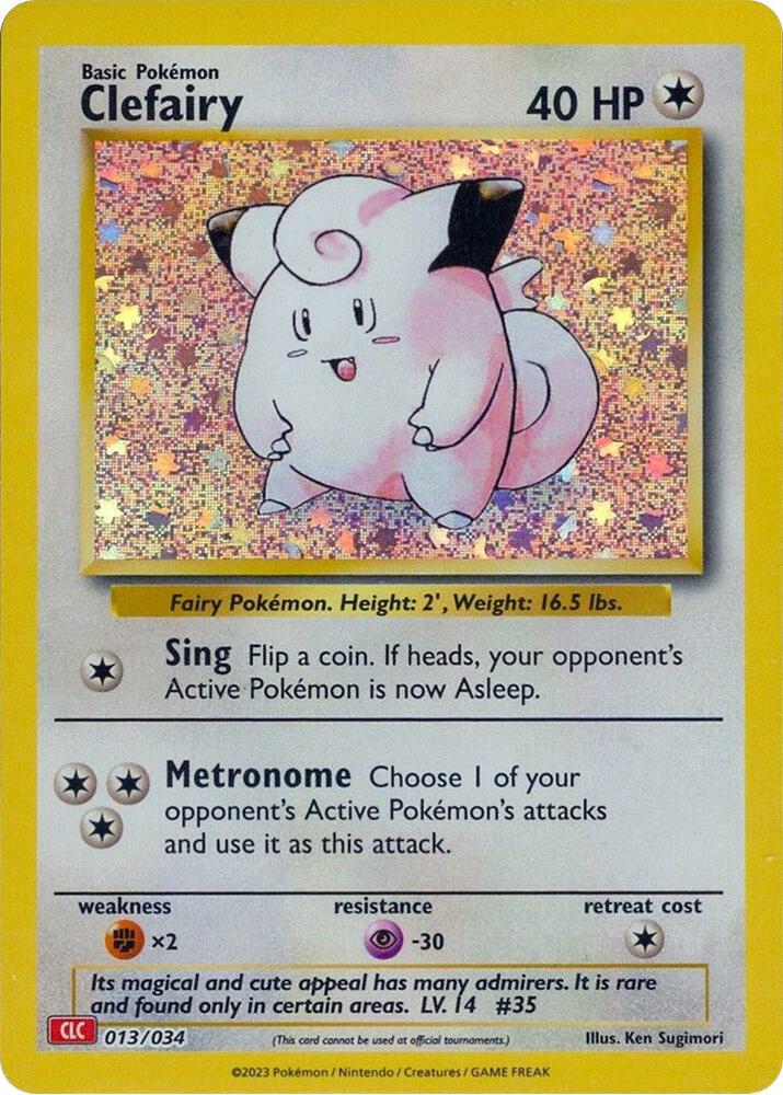 Clefairy - Trading Card Game Classic (CL)