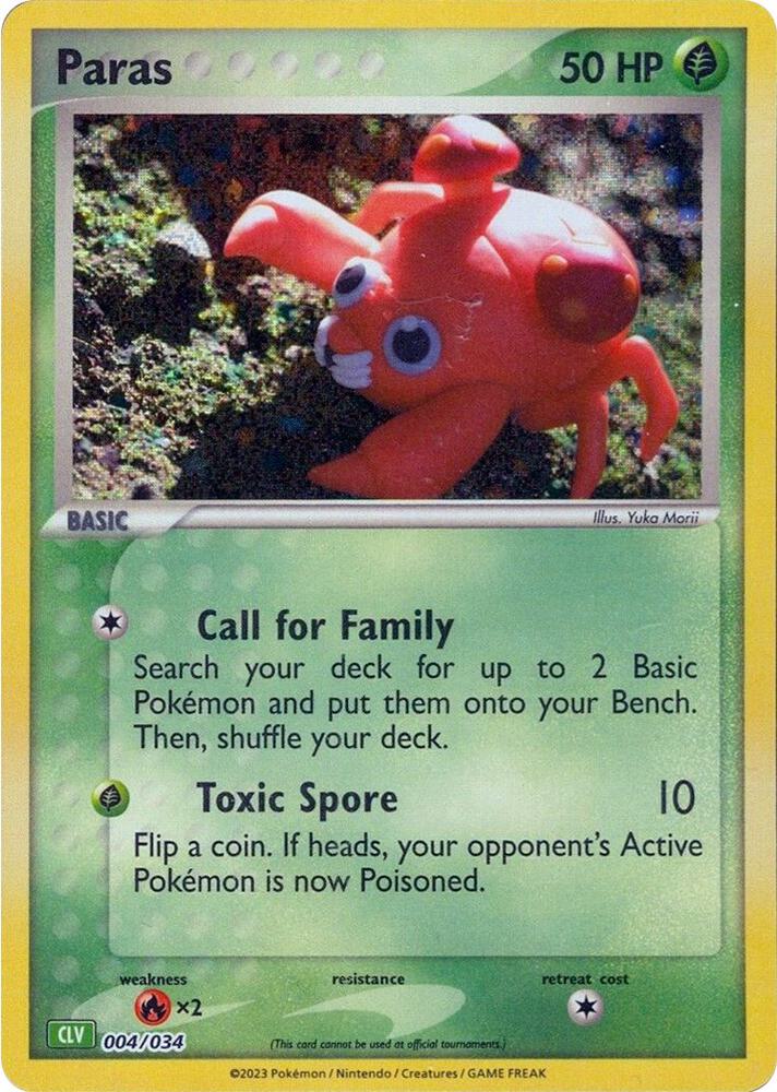 Paras - Trading Card Game Classic (CL)