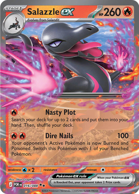 Salazzle ex - 016/088 - ME03: Perfect Order (ME03)