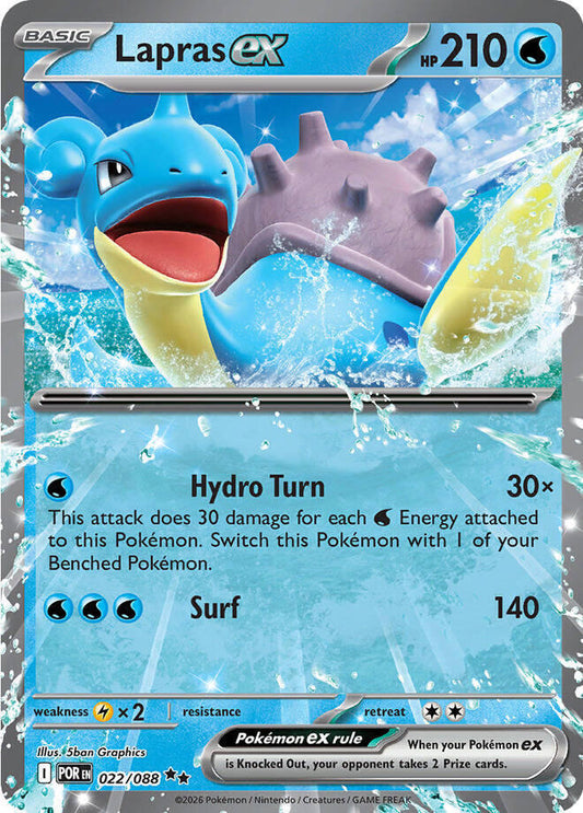 Lapras ex - ME03: Perfect Order (ME03)