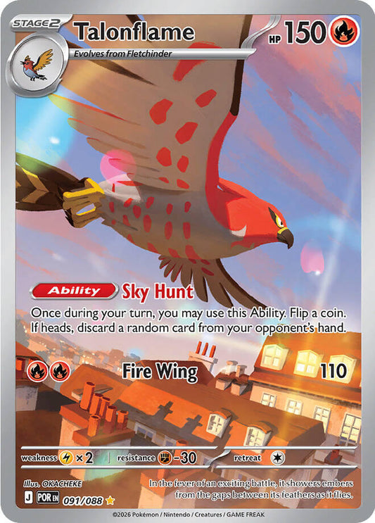 Talonflame - 091/088 - ME03: Perfect Order (ME03)