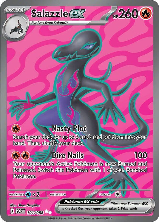 Salazzle ex - 101/088 - ME03: Perfect Order (ME03)