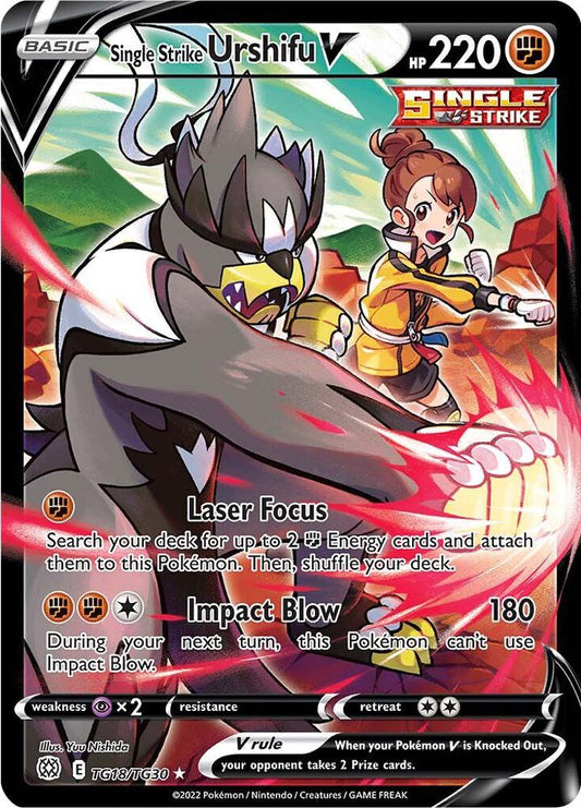 Single Strike Urshifu V - SWSH09: Brilliant Stars Trainer Gallery (SWSH09:TG)espñ