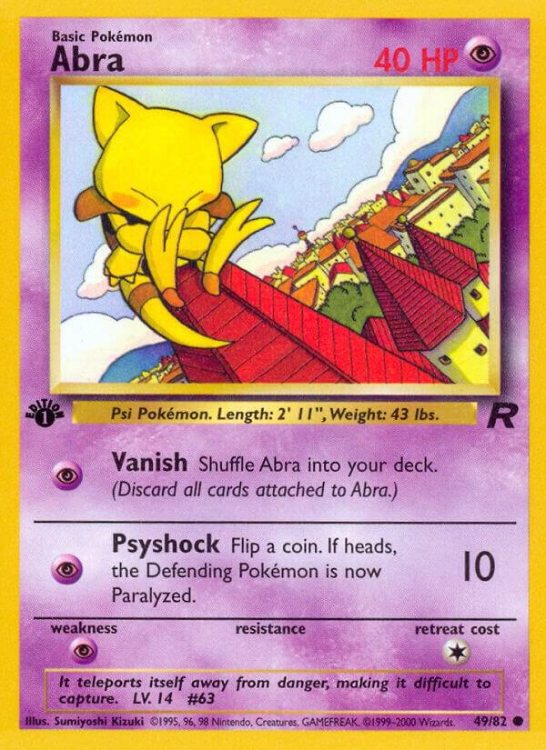Abra - Team Rocket (TR) unlimited