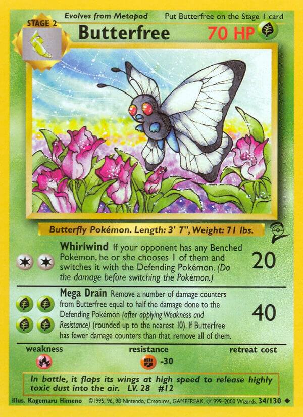Butterfree - Base Set 2 (BS2)