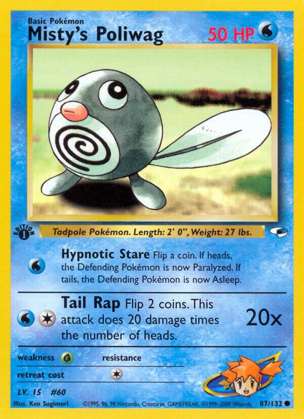 Misty's Poliwag - Gym Heroes (G1)unlimited