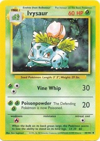 Ivysaur - Base Set (BS)mp