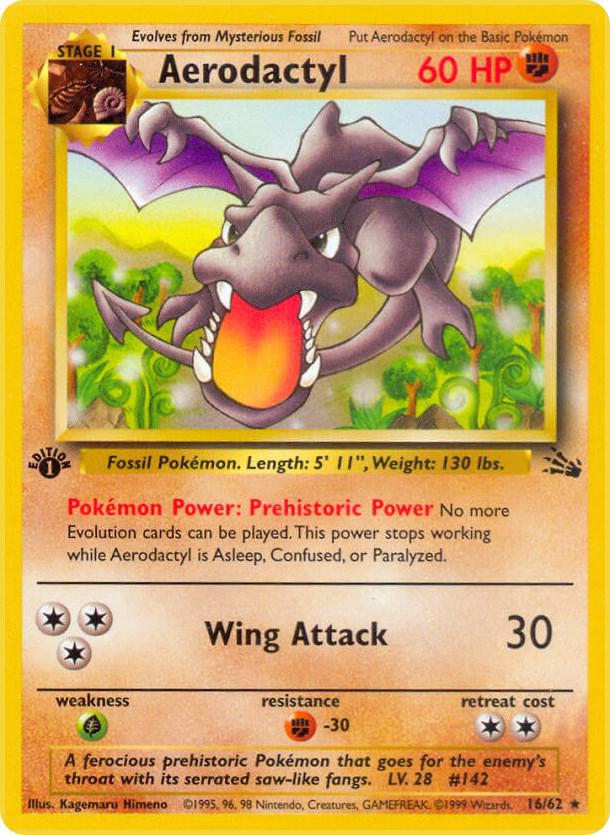 Aerodactyl (16) - Fossil (FO) unlimited mp