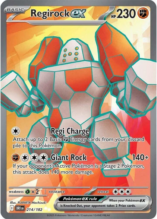 Regirock ex Destined Rivals