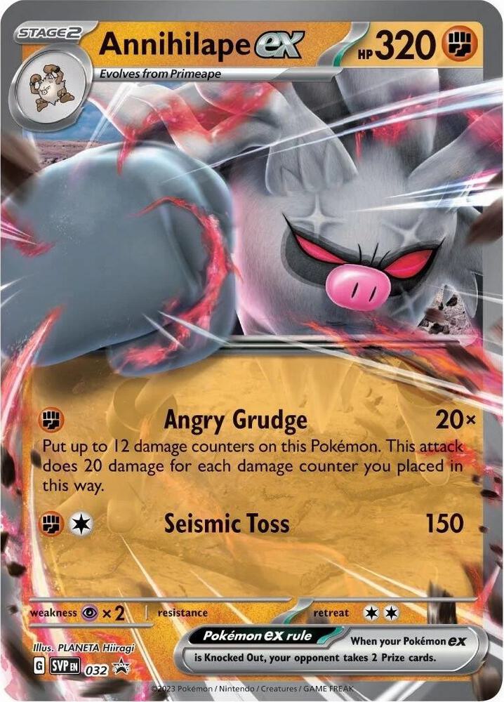 Annihilape ex - 032 - SV: Scarlet & Violet Promo Cards (SVP)