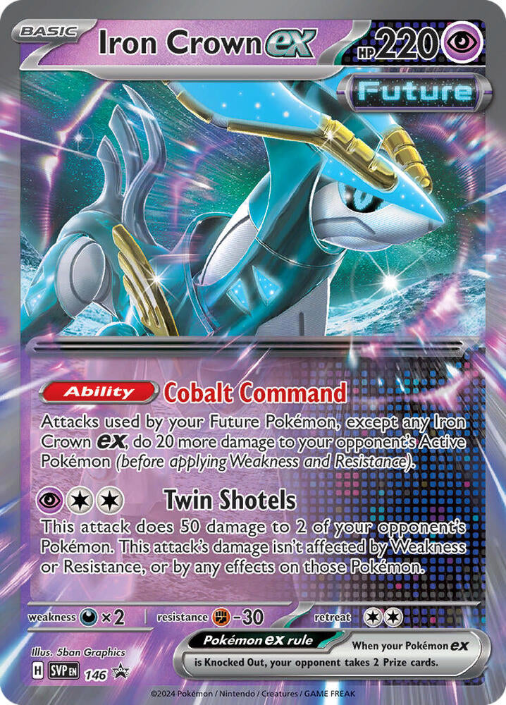 Iron Crown ex - 146 - SV: Scarlet & Violet Promo Cards (SVP)spñ