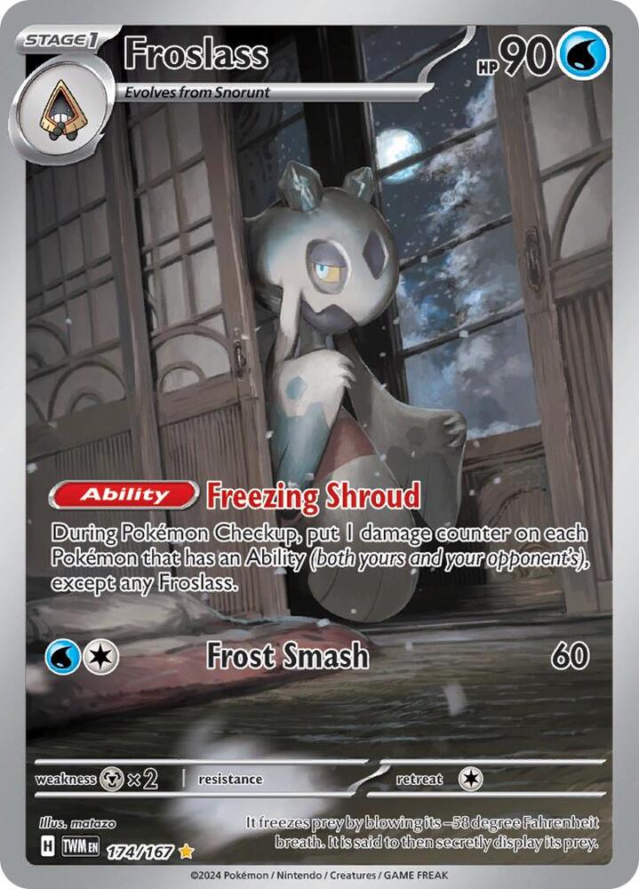 Froslass - 174/167 - SV06: Twilight Masquerade (TWM)spñ