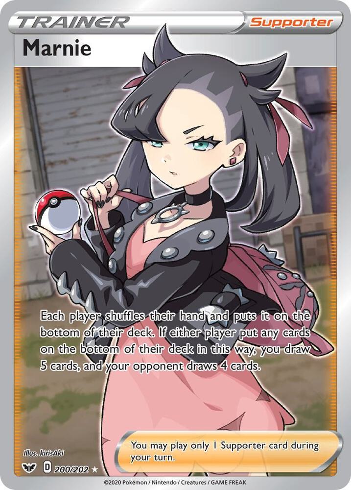 Marnie (Full Art) - SWSH01: Sword & Shield Base Set (SWSH01)
