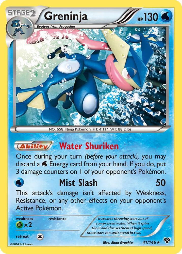 Greninja - XY Base Set (XY)MP