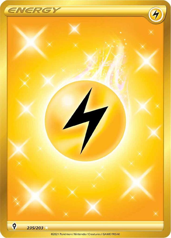 Lightning Energy (Secret) - SWSH07: Evolving Skies (SWSH07)