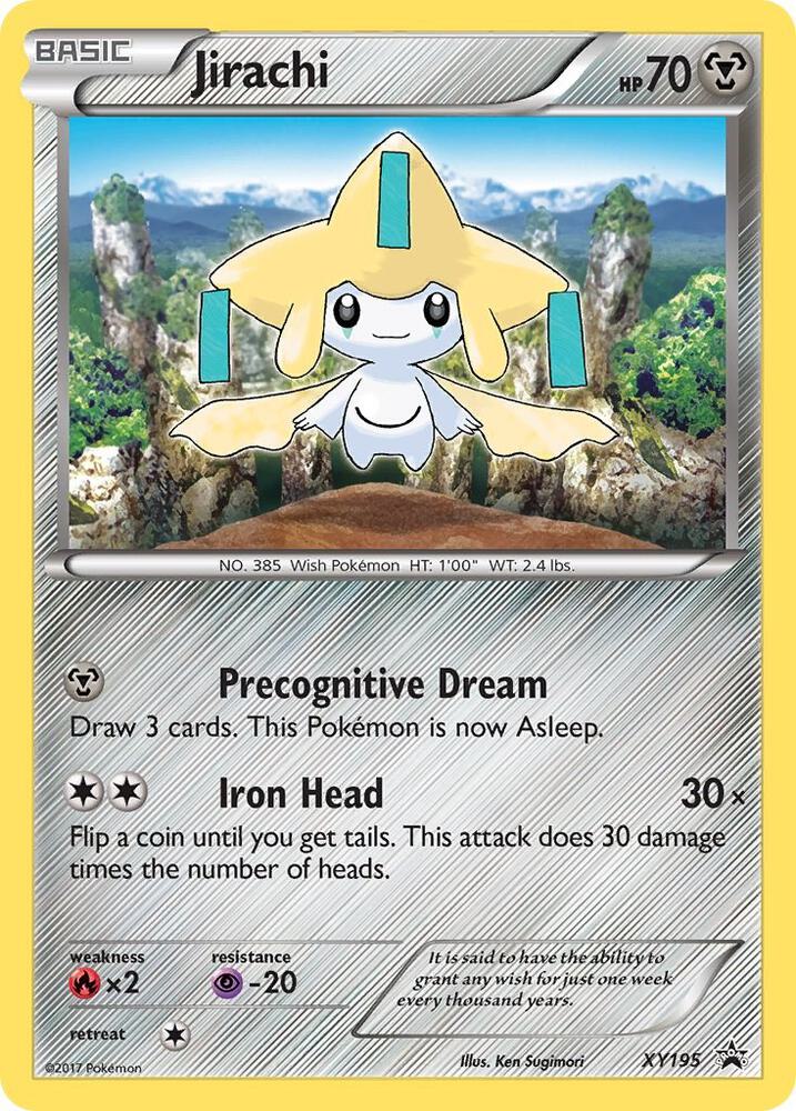 Jirachi - XY195 - XY Promos (PR)