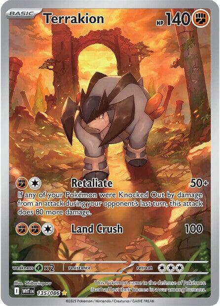 Terrakion - 135/086 - SV: White Flare (WHT)spñ