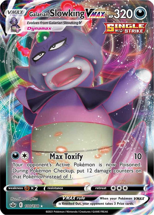 Galarian Slowking VMAX - SWSH06: Chilling Reign (SWSH06)
