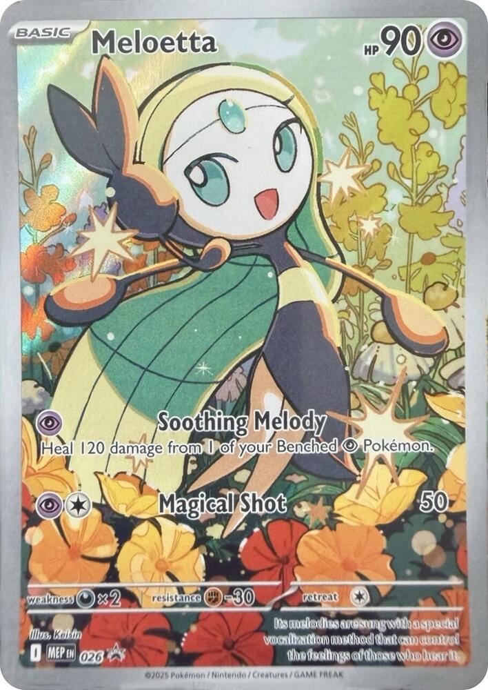 Meloetta - 026 - ME: Mega Evolution Promo (MEP)