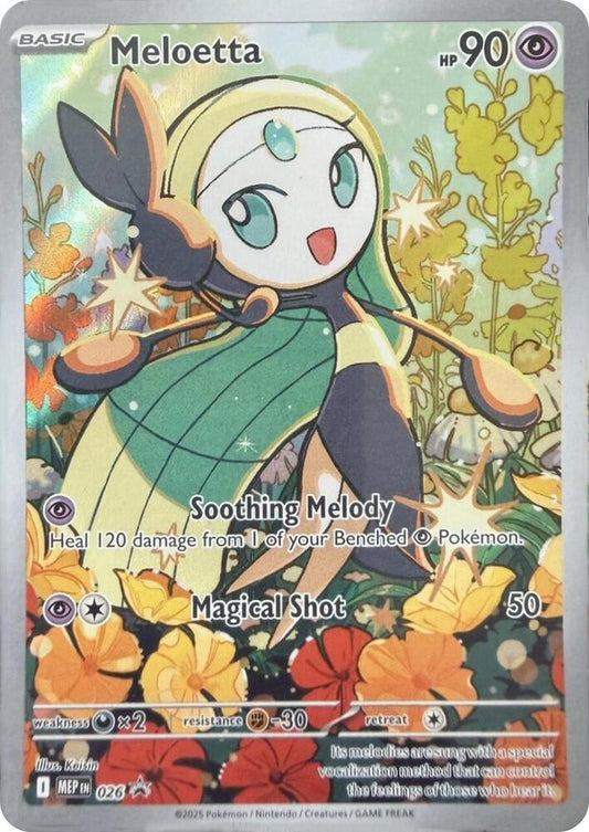 Meloetta - 026 - ME: Mega Evolution Promo (MEP)