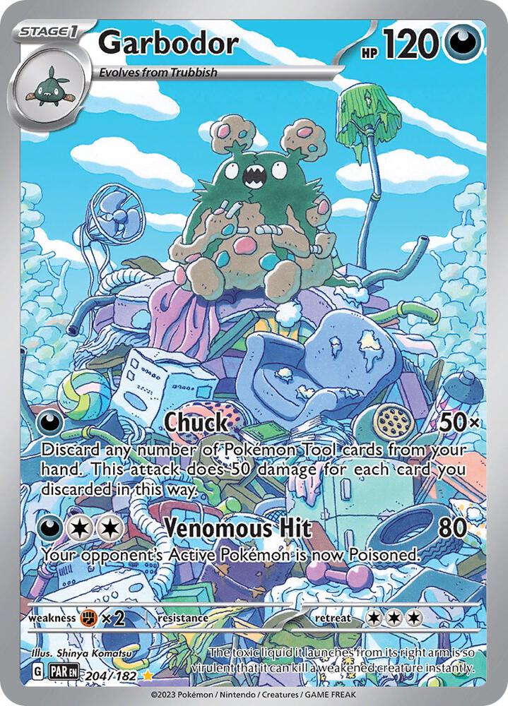 Garbodor - 204/182 - SV04: Paradox Rift (PAR)spñ