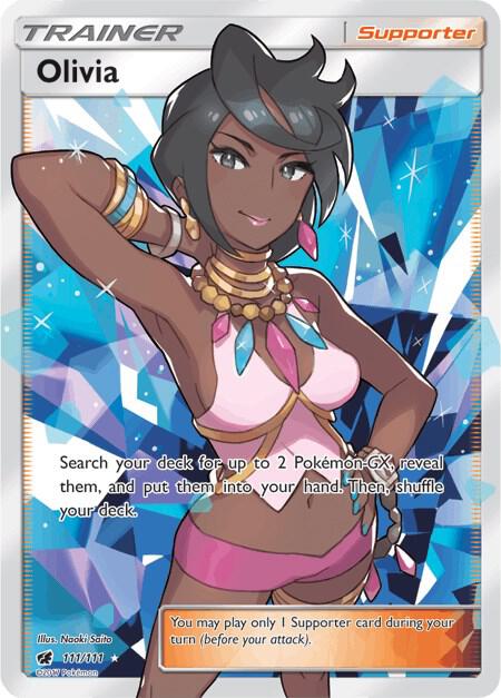 Olivia (Full Art) - SM - Crimson Invasion (SM04)