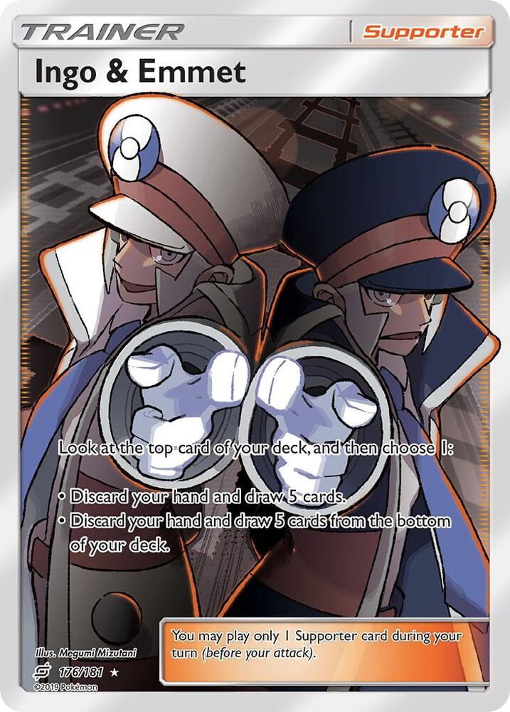 Ingo & Emmet (Full Art) - SM - Team Up (SM9)