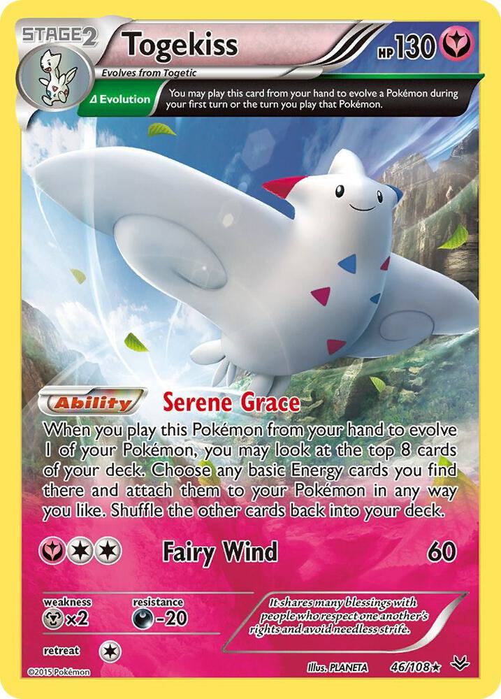 Togekiss (46 Delta) - XY - Roaring Skies (ROS)