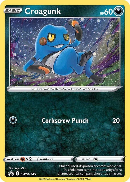 Croagunk - SWSH245 (Cosmos Holo) - SWSH: Sword & Shield Promo Cards (SWSD)