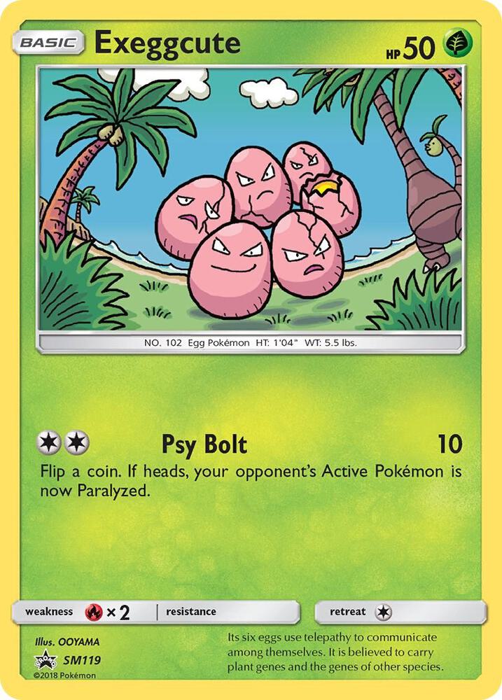 Exeggcute - SM119 - SM Promos (SMP)