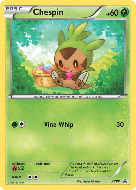 Chespin (Collector Chest) - XY Promos (PR)