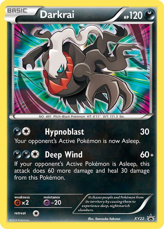 Darkrai - XY22 - XY Promos (PR)