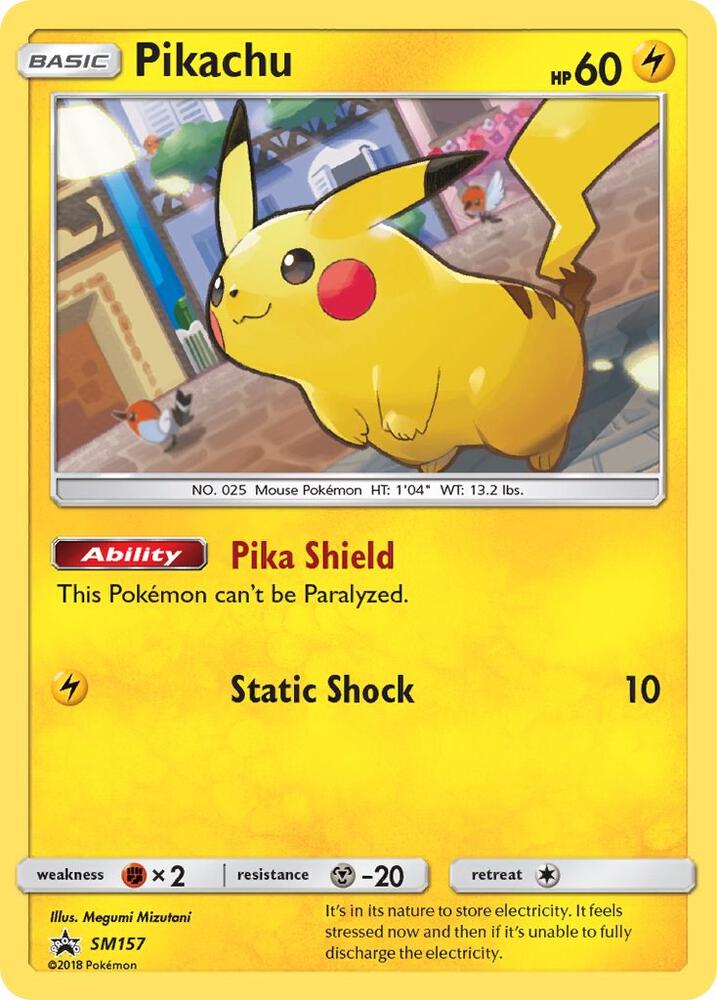 Pikachu - SM157 - SM Promos (SMP)