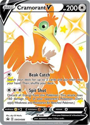 Cramorant V - SWSH086 - SWSH: Sword & Shield Promo Cards (SWSD)
