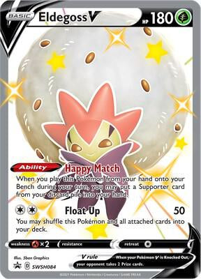 Eldegoss V - SWSH084 - SWSH: Sword & Shield Promo Cards (SWSD)