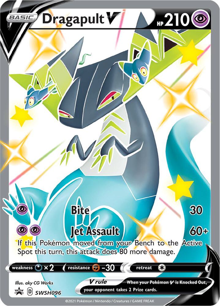 Dragapult V - SWSH096 - SWSH: Sword & Shield Promo Cards (SWSD)