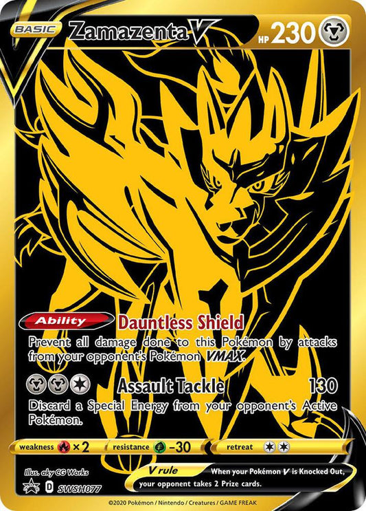 Zamazenta V - SWSH077 - SWSH: Sword & Shield Promo Cards (SWSD)
