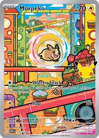 Morpeko - 135/128 - ME: 30th Celebration (30C)