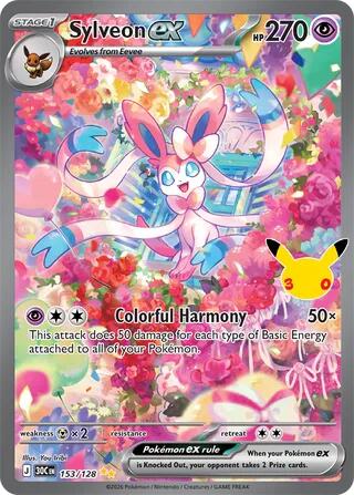 Sylveon ex - 153/128 - ME: 30th Celebration (30C)