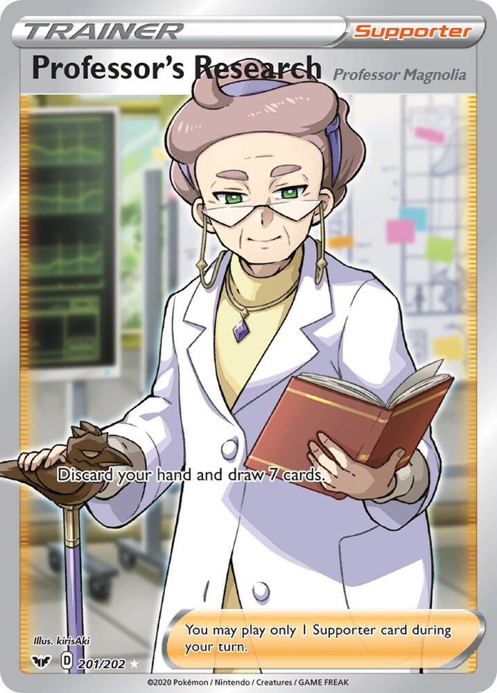 Professor's Research (Full Art) - SWSH01: Sword & Shield Base Set (SWSH01)