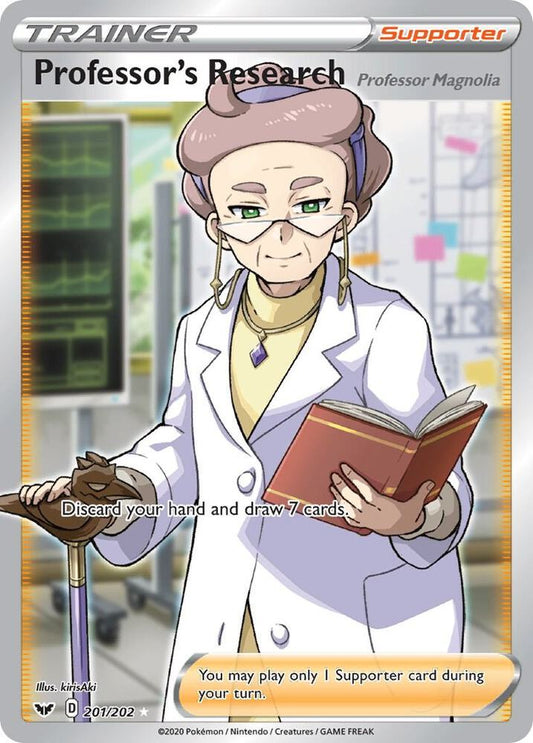 Professor's Research (Full Art) - SWSH01: Sword & Shield Base Set (SWSH01)