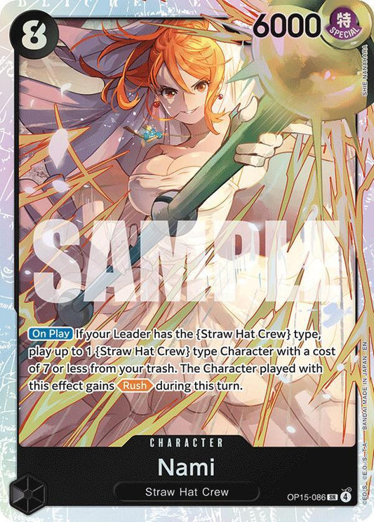 Nami (OP15-086) - Adventure on Kami's Island (OP15-EB04)