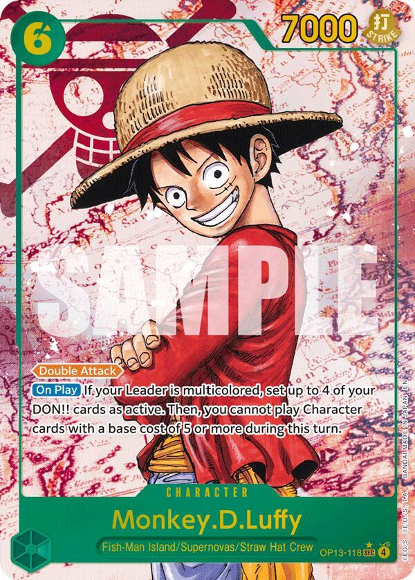 Monkey.D.Luffy (118) (Parallel) - Carrying On His Will (OP13)