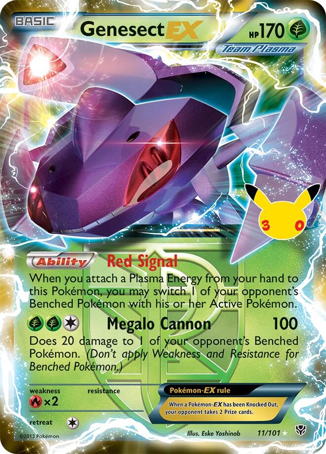 Genesect EX (Team Plasma) - ME: 30th Celebration Classic Collection (30C)